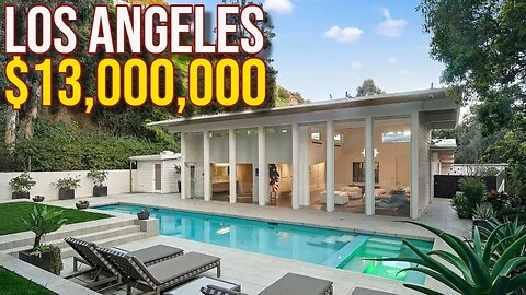 Touring $13,000,000 Los Angeles Mega Mansion