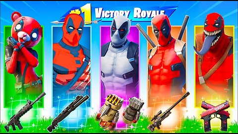 The *RANDOM* DEADPOOL Challenge in Fortnite!