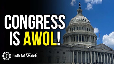 Congress is AWOL!