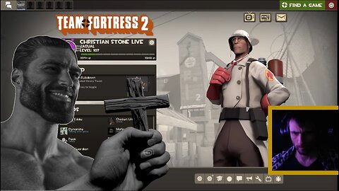 TF2 "Give This Game To GOD" Christian Stone LIVE / Team Fortress 2