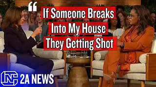 Kamala Harris Panders To Oprah Saying If Someone Breaks Into My House They Getting Shot