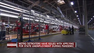 Metro Detroiters have issues with applying for state unemployment