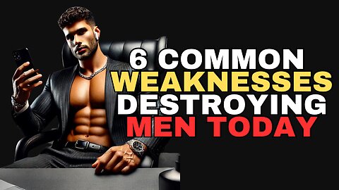 The Weaknesses Of Most Men Today