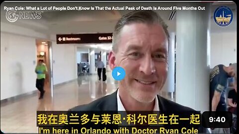 Ryan Cole: What a Lot of People Don’t Know Is That the Actual Peak of Death