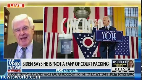 Newt Gingrich on Fox & Friends | October 13, 2020