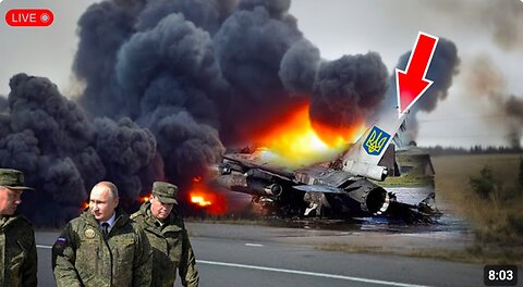 F-16 SCRAP METAL - Russian Strela-10 Air Defense System Shoots Down US-Made Ukrainian F-16