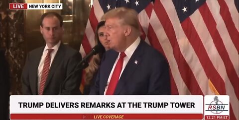 TRUMP❤️🇺🇸🥇🪽HOLDS NEWS CONFERENCE🤍🇺🇸🏅🪽🎬🎤AT TRUMP TOWER NEW YORK💙🇺🇸🏅🪽🌇⭐️