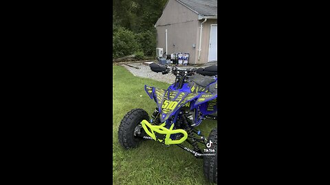 YFZ450r XC race quad