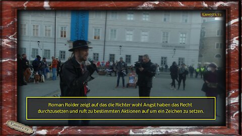 Angst lähmt die Richter. Roman Roider gibt daher Tipps für Aktionen um uns selbst zu helfen