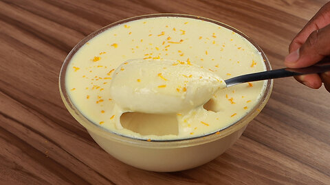 Super delicious orange mousse! Easy and quick to make