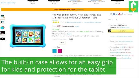 Amazon's kid safe tablet