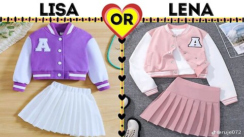 LISA OR LENA 🌟 [FASHION] ♥ #lisa #lisaandlena #lena #lisaorlena #lisalena