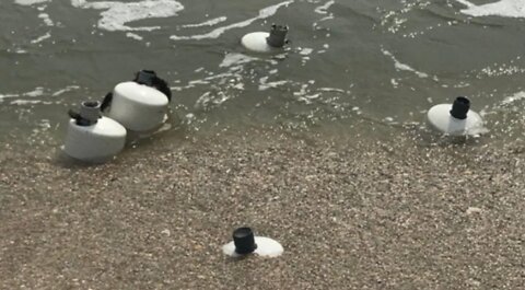 Exposed pipes on beach cause concern in Vero Beach