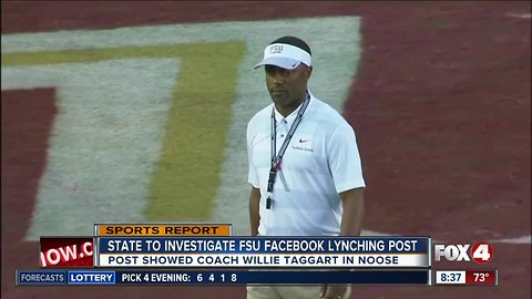 Fan post suggesting FSU coach lynching prompts investigation