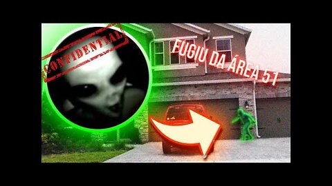 AN ALIEN ESCAPE FROM ARÉA 51 AND INVADED THE BREAKMEN HOUSE‹ Rael ›