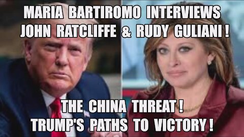 MARIA BARTIROMO TRUMP WILL WIN! JOHN RATCLIFFE CHINA THREAT! RUDY GULIANI PATH TO VICTORY 2020 FRAUD