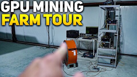 Son of a Tech's GPU Mining Farm Tour