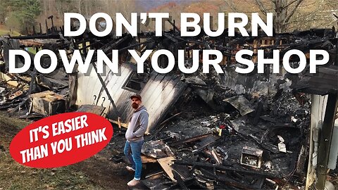 I Tried To Burn Down My Shop || This Video Will Save Your Shop