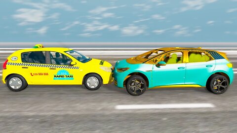 Dacia Sandero VS Volkswagen ID3 – Face to Face BeamNG.Drive