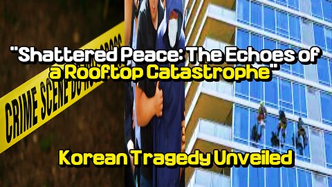 Korean Tragedy Unveiled "Shattered Peace: The Echoes of a Rooftop Catastrophe"