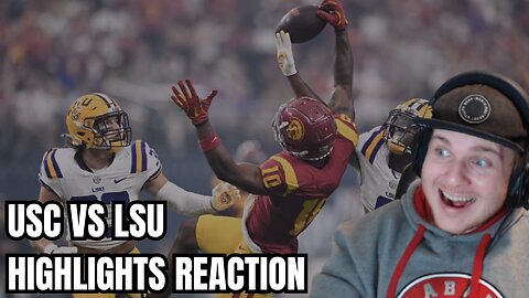 USC vs. LSU Highlights REACTION