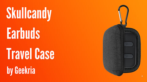 Skullcandy On-Ear Headphones Travel Case, Hard Shell Headset Carrying Case | Geekria