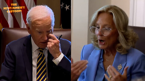 Who is running the country? For the first time in 11 months, Biden holds a full Cabinet meeting & immediately turned the mic over to his wife: "I'd like to turn it over to Jill for any comments she has. It’s all yours, kid."