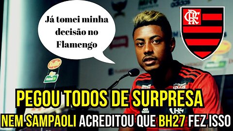 PEGOU TODOS DE SURPRESA! BRUNO HENRIQUE TOMA DECISÃO NO FLAMENGO NOTÍCIAS DO FLAMENGO HOJE