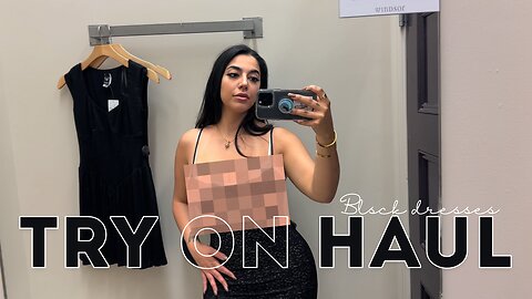 Try On Haul Black Dress Edition!