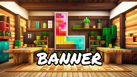 How To Make The Letter L Banner In Minecraft