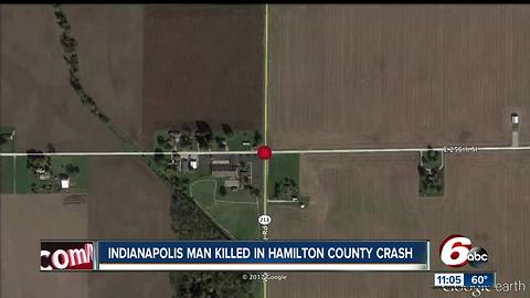 52-year-old Indianapolis man killed in Hamilton County crash