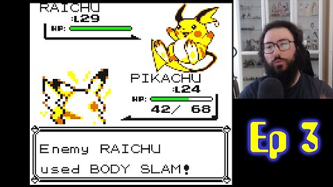 Let's Play! Pokémon Yellow Legacy part 3 Lt. Surge and Creepy Ghost Ladies