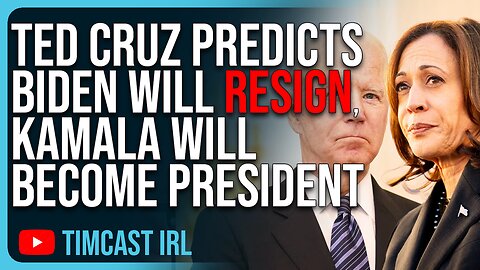 Ted Cruz Predicts Biden Will RESIGN, Kamala Will Become President BEFORE 2024 Election