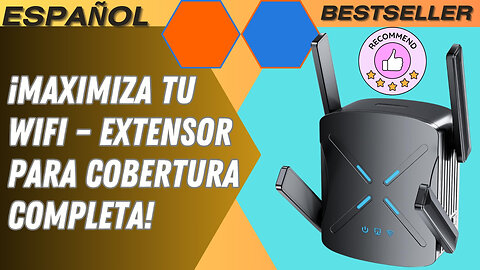 Maximiza tu WiFi – Extensor de cinco estrellas para cobertura total!