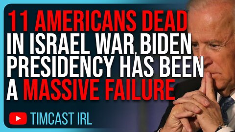 11 Americans DEAD In Israel War, Joe Biden Presidency Has Been A MASSIVE Failure