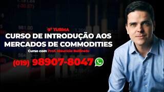 Entre para a 9ª turma de introdução ao mercado de commodities. Inscrições abertas