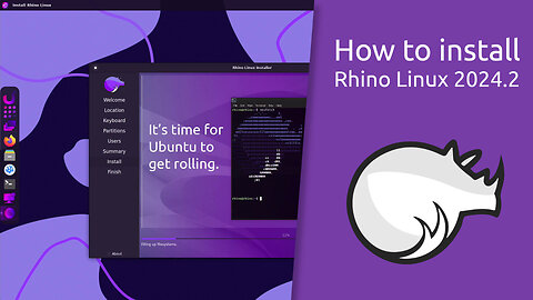 How to install Rhino Linux 2024.2