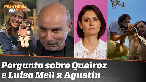 “Víbora”: pergunta sobre Queiroz gera treta entre Luisa Mell e o maquiador Agustin