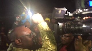 VIDEO: Gauteng Premier David Makhura speaking outside Winnie Madikizela-Mandela's home (Ktg)