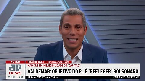 Presidente do PL diz que quer Bolsonaro presidente em 2026 I LINHA DE FRENTE