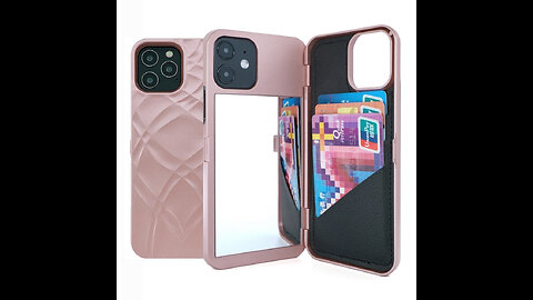 Make-up Mirror Wallet iPhone Case