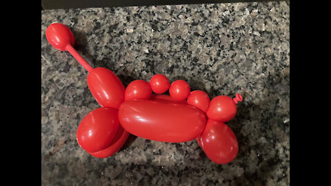 Balloon twisting tutorial - dinosaur -Ankylosaur