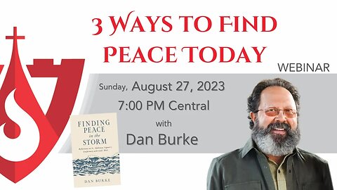 3 Ways to Find Peace Today