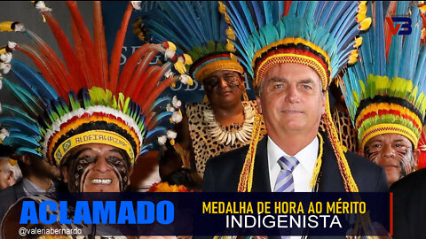 Jair Bolsonaro Ganha Medalha dos Índios