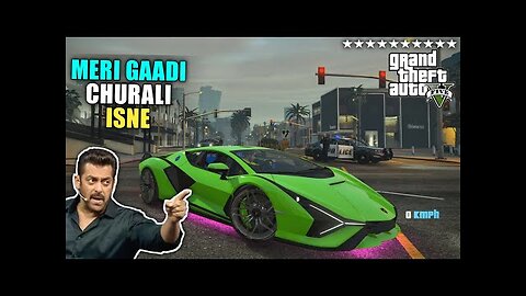 I STOLE A BIG CELEBRITY'S LAMBORGHINI | GTA V GAMEPLAY #4