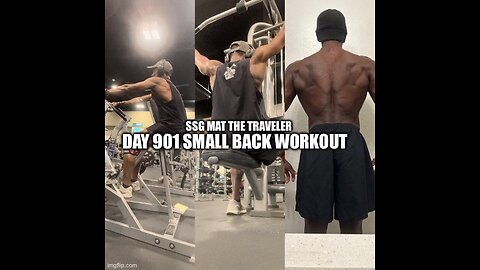 Day 901 Post-Conditioning Back Small Workout