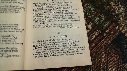 The Soldier - Rupert Brooke