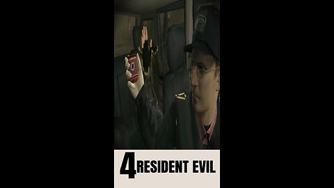 "MUST BE MY IMAGINATION 🤔"- Resident Evil 4 HD Intro P2 #shorts #residentevil4