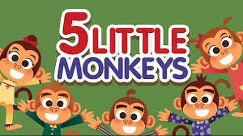 Five Little Monkeys Jumping On The Bed | Children Nursery Rhyme |Kids Songs