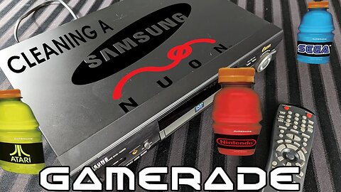 Cleaning a Samsung Nuon (Videogame Console) - Adam Koralik